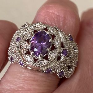 Amethyst ring
